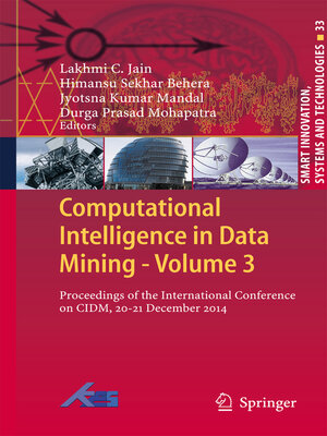 cover image of Computational Intelligence in Data Mining--Volume 3